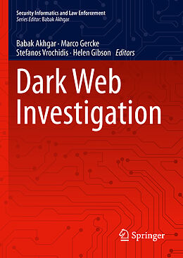 Livre Relié Dark Web Investigation de 