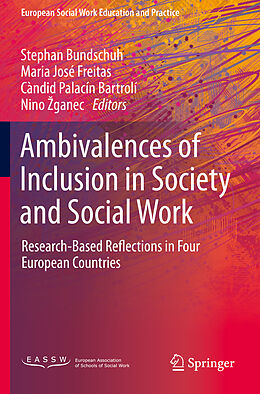 Couverture cartonnée Ambivalences of Inclusion in Society and Social Work de 