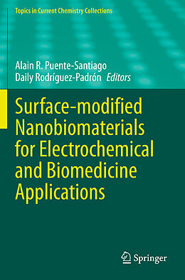 Kartonierter Einband Surface-modified Nanobiomaterials for Electrochemical and Biomedicine Applications von 