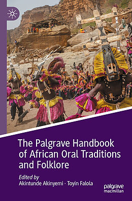 Couverture cartonnée The Palgrave Handbook of African Oral Traditions and Folklore de 