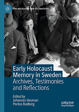 Kartonierter Einband Early Holocaust Memory in Sweden von 