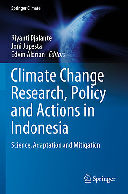 Kartonierter Einband Climate Change Research, Policy and Actions in Indonesia von 