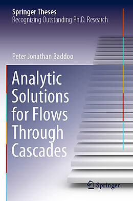 Kartonierter Einband Analytic Solutions for Flows Through Cascades von Peter Jonathan Baddoo