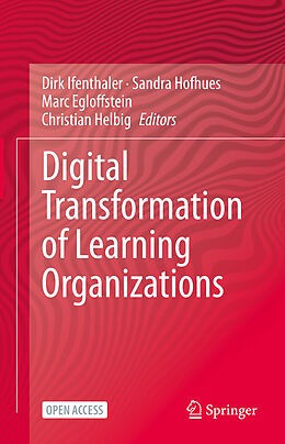 Livre Relié Digital Transformation of Learning Organizations de 
