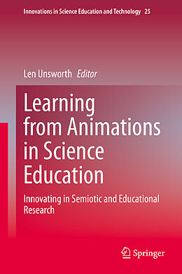 Livre Relié Learning from Animations in Science Education de 