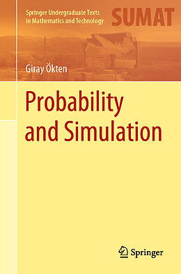 Couverture cartonnée Probability and Simulation de Giray Ökten