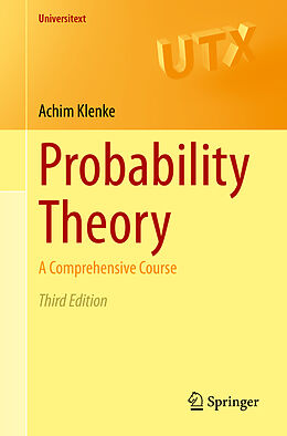 Kartonierter Einband Probability Theory von Achim Klenke