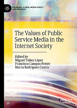 Fester Einband The Values of Public Service Media in the Internet Society von 