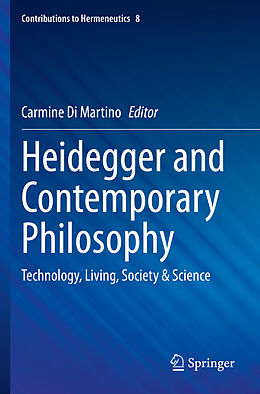 Couverture cartonnée Heidegger and Contemporary Philosophy de 