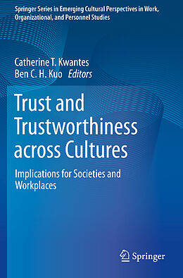 Couverture cartonnée Trust and Trustworthiness across Cultures de 