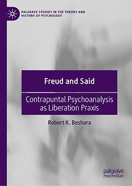 Livre Relié Freud and Said de Robert K. Beshara