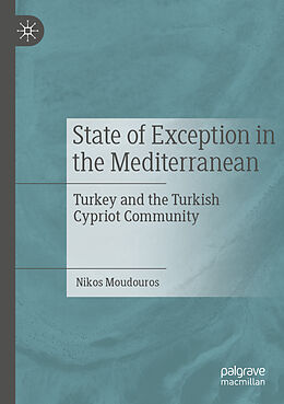 Couverture cartonnée State of Exception in the Mediterranean de Nikos Moudouros