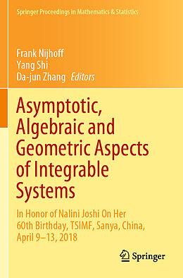 Kartonierter Einband Asymptotic, Algebraic and Geometric Aspects of Integrable Systems von 
