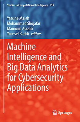 Kartonierter Einband Machine Intelligence and Big Data Analytics for Cybersecurity Applications von 