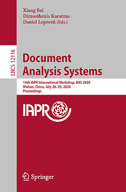 Couverture cartonnée Document Analysis Systems de 