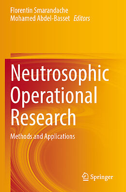 Couverture cartonnée Neutrosophic Operational Research de 