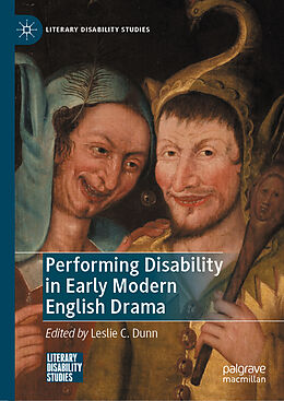 Livre Relié Performing Disability in Early Modern English Drama de 