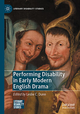 Couverture cartonnée Performing Disability in Early Modern English Drama de 