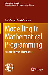 eBook (pdf) Modelling in Mathematical Programming de José Manuel García Sánchez