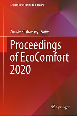 eBook (pdf) Proceedings of EcoComfort 2020 de 