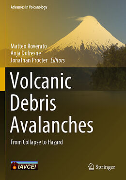 Couverture cartonnée Volcanic Debris Avalanches de 