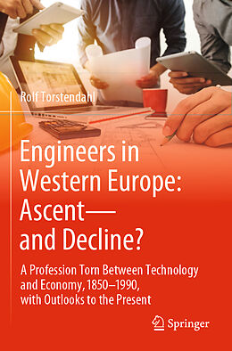 Couverture cartonnée Engineers in Western Europe: Ascent and Decline? de Rolf Torstendahl