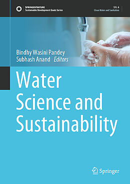Livre Relié Water Science and Sustainability de 