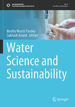 Couverture cartonnée Water Science and Sustainability de 