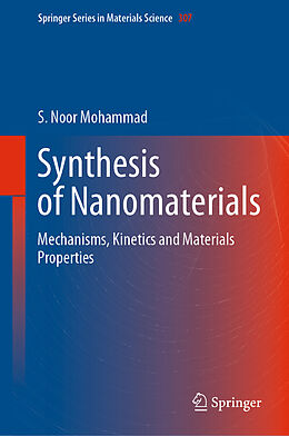 Livre Relié Synthesis of Nanomaterials de S. Noor Mohammad