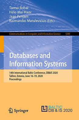 Couverture cartonnée Databases and Information Systems de 