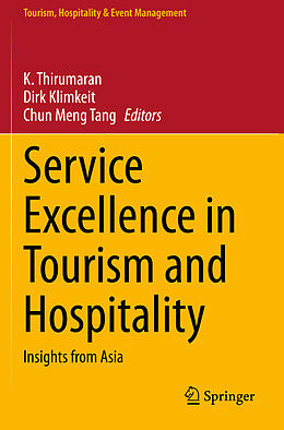 Couverture cartonnée Service Excellence in Tourism and Hospitality de 