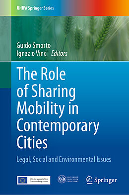 Livre Relié The Role of Sharing Mobility in Contemporary Cities de 