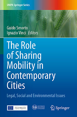 Kartonierter Einband The Role of Sharing Mobility in Contemporary Cities von 