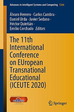 E-Book (pdf) The 11th International Conference on EUropean Transnational Educational (ICEUTE 2020) von 