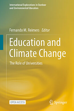 Livre Relié Education and Climate Change de 