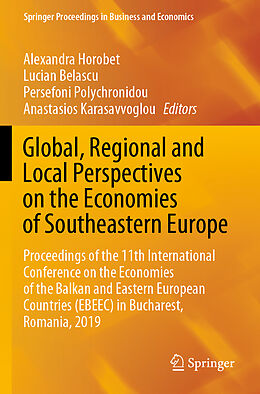 Couverture cartonnée Global, Regional and Local Perspectives on the Economies of Southeastern Europe de 