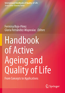 Couverture cartonnée Handbook of Active Ageing and Quality of Life de 