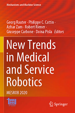 Kartonierter Einband New Trends in Medical and Service Robotics von 