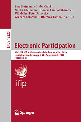 Kartonierter Einband Electronic Participation von 