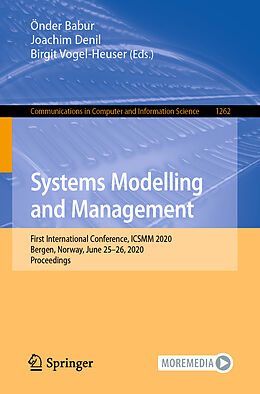 Couverture cartonnée Systems Modelling and Management de 