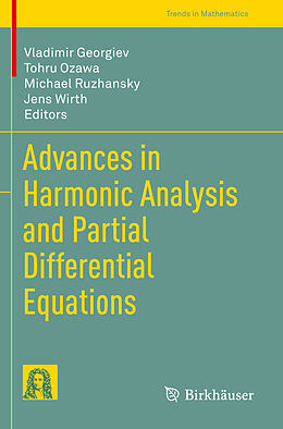 Couverture cartonnée Advances in Harmonic Analysis and Partial Differential Equations de 