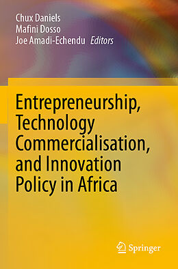 Couverture cartonnée Entrepreneurship, Technology Commercialisation, and Innovation Policy in Africa de 