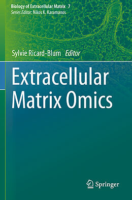 Couverture cartonnée Extracellular Matrix Omics de 