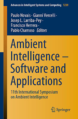 E-Book (pdf) Ambient Intelligence - Software and Applications von 