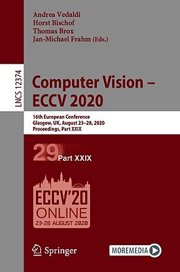 eBook (pdf) Computer Vision - ECCV 2020 de 
