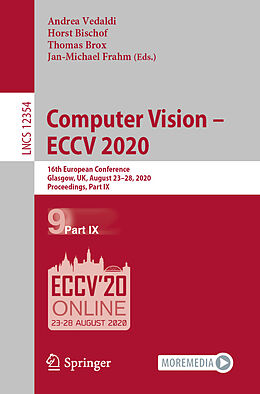 E-Book (pdf) Computer Vision - ECCV 2020 von 