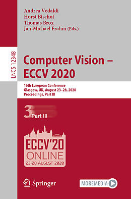 Kartonierter Einband Computer Vision   ECCV 2020 von 