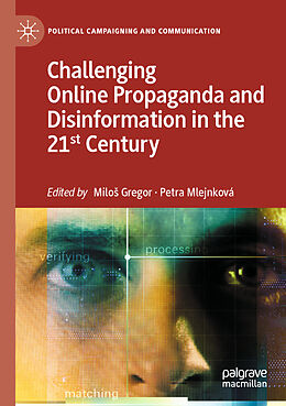 Couverture cartonnée Challenging Online Propaganda and Disinformation in the 21st Century de 