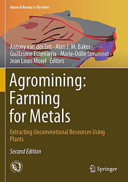 Couverture cartonnée Agromining: Farming for Metals de 