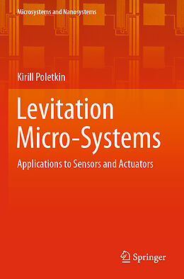 Couverture cartonnée Levitation Micro-Systems de Kirill Poletkin